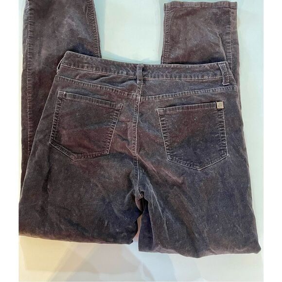 Karl Lagerfeld Pants‎ Womens 10 Brown Velvet A48 - Picture 6 of 7